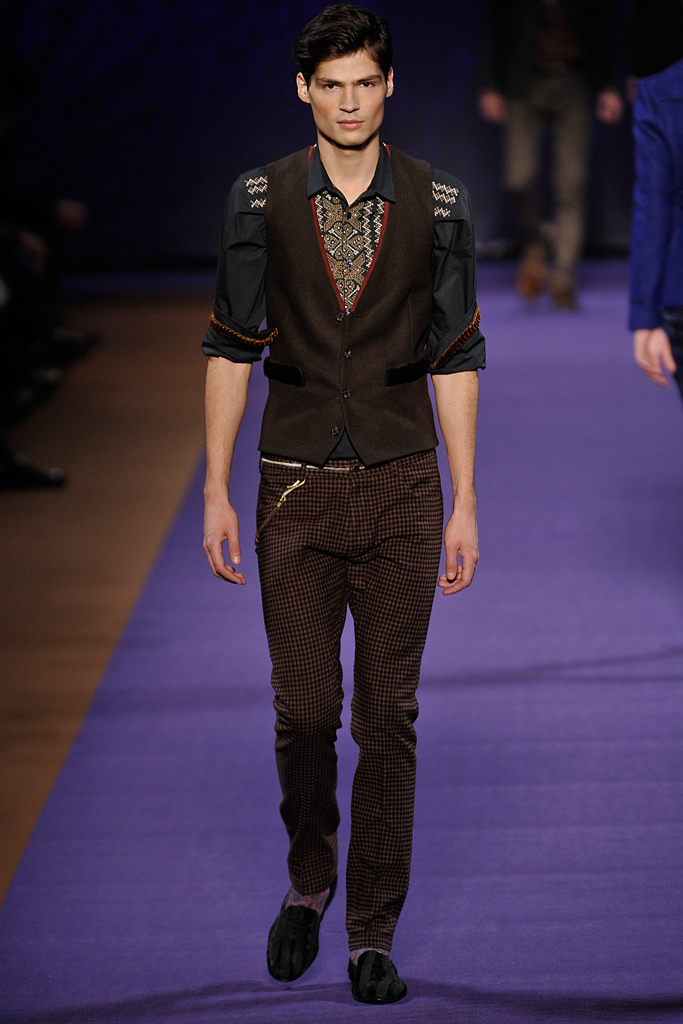 Etro 2011 秋冬男裝高清圖片