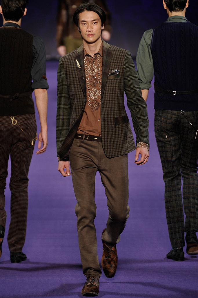 Etro 2011 秋冬男裝高清圖片