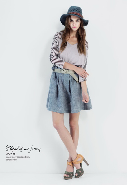 Elizabeth and James 2011 lookbookDƬ