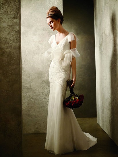Vera Wang聯(lián)合Davids Bridal 平價(jià)婚紗系列高清圖片