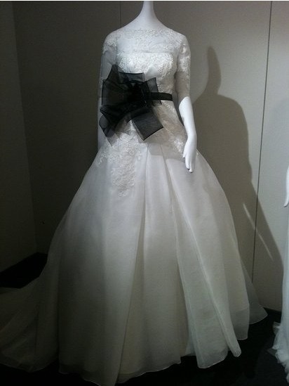 Vera Wang聯(lián)合Davids Bridal 平價(jià)婚紗系列高清圖片