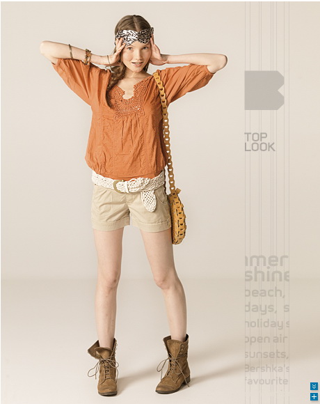 Bershka 2011 春夏Lookbook 高清圖片