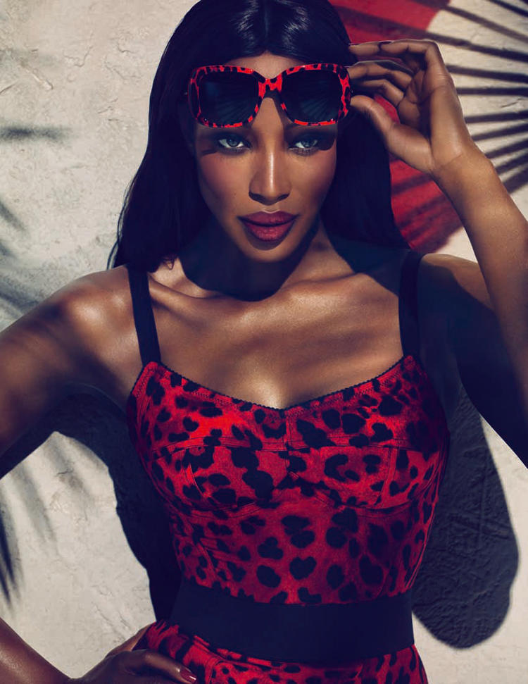 Dolce&Gabbana Animalier 2011春夏新款太陽鏡廣告大片 高清圖片