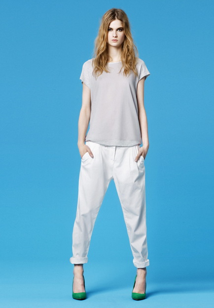Zara TRF Color Pants 2011.2月Lookbook 高清圖片
