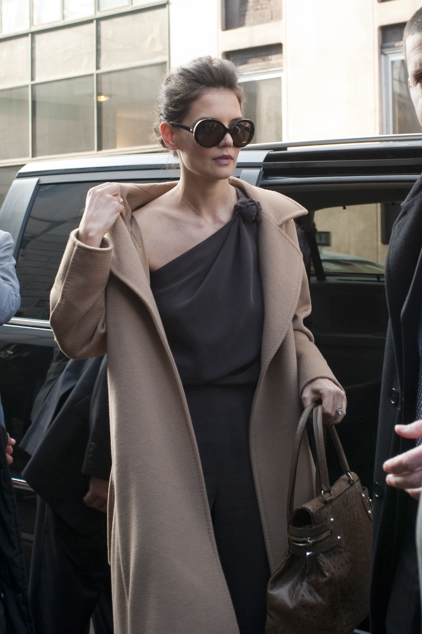 Katie Holmes出席 MAX MARA 2011秋冬時裝發布會