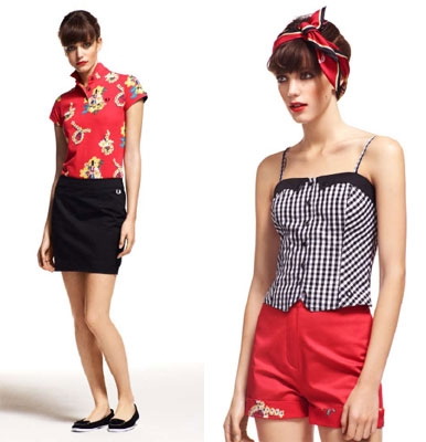 Amy Winehouse for Fred Perry 2011春夏Lookbook