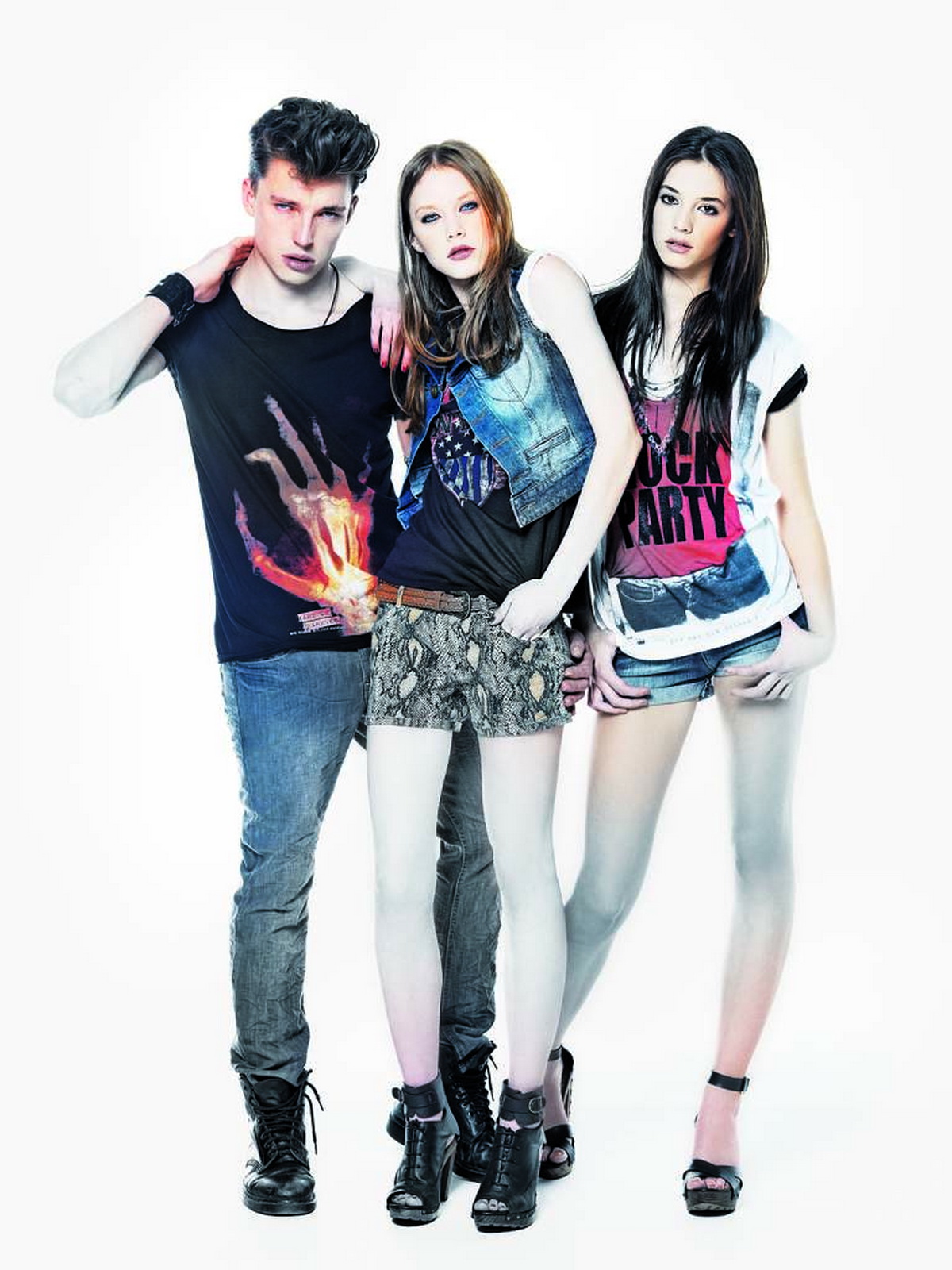 Bershka Denim Rock Upϵ2011LookbookDƬ