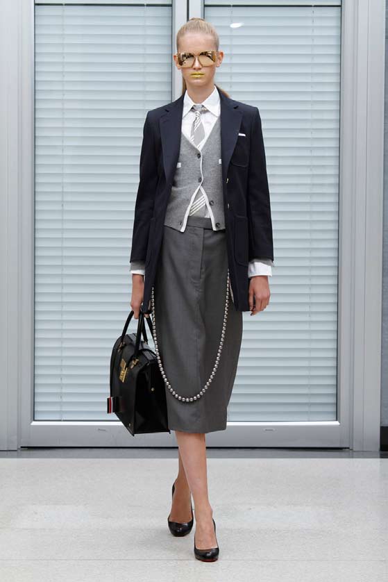 Thom Browne 11春夏女裝 秀場高清圖片
