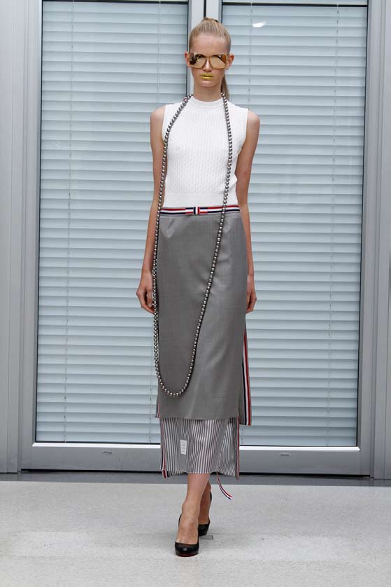 Thom Browne 11春夏女裝 秀場高清圖片