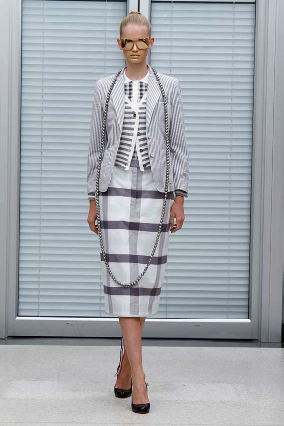 Thom Browne 11春夏女裝 秀場高清圖片
