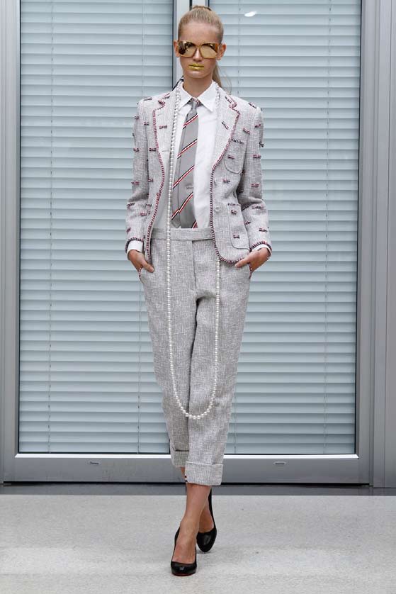 Thom Browne 11春夏女裝 秀場高清圖片