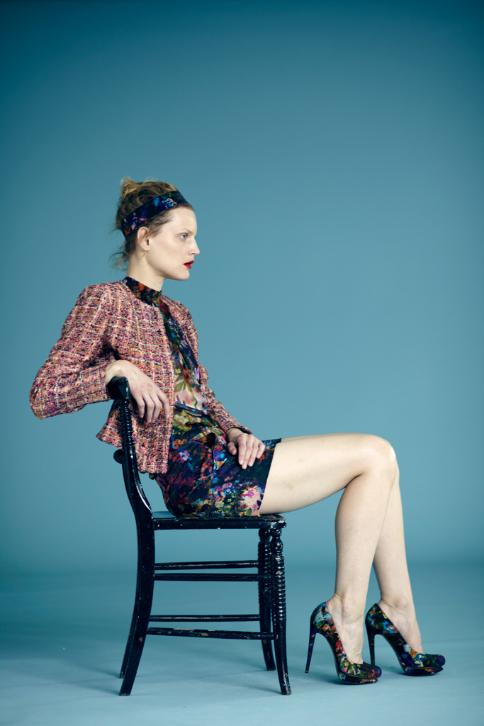 Erdem 2012紺LookbookDƬ
