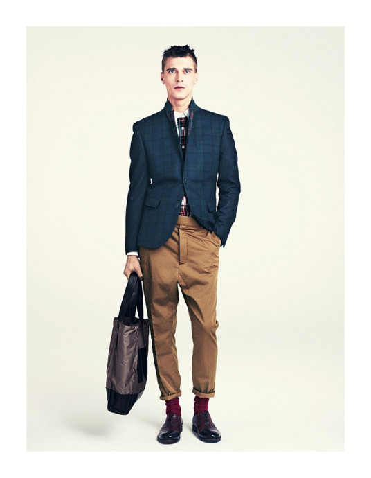 H&M 2011 秋冬男裝發布系列lookbook
