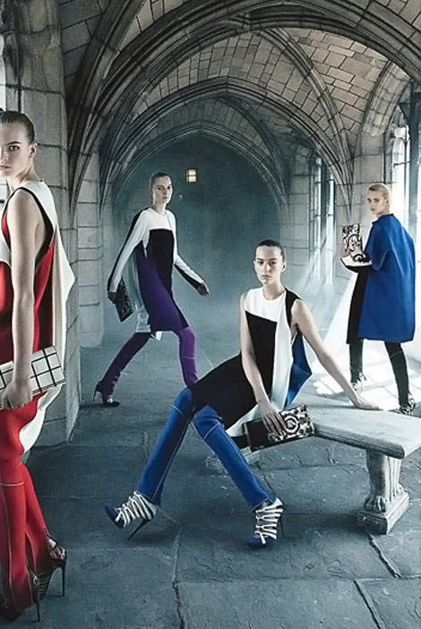 Balenciaga 2011秋冬廣告 高清圖片