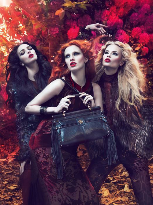 Roberto Cavalli 2011秋冬廣告 高清圖片