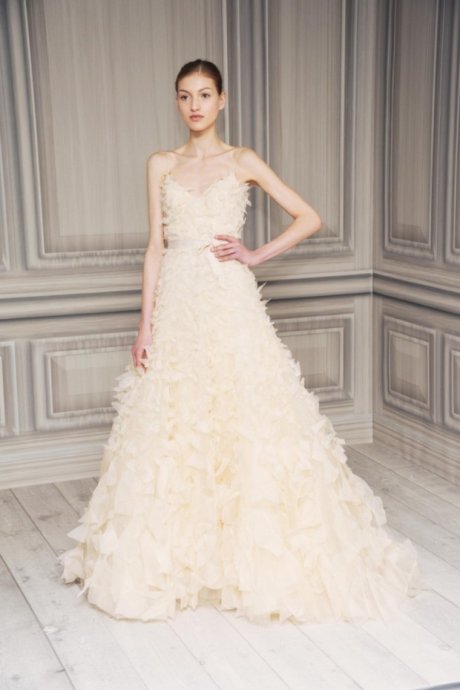 Monique Lhuillier 2012 婚紗 LookBook 高清圖片
