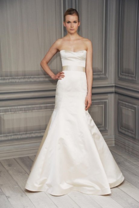 Monique Lhuillier 2012 婚紗 LookBook 高清圖片