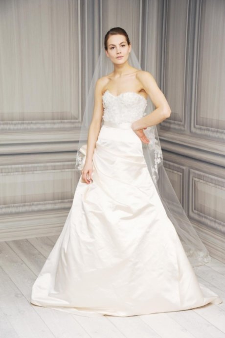 Monique Lhuillier 2012 婚紗 LookBook 高清圖片