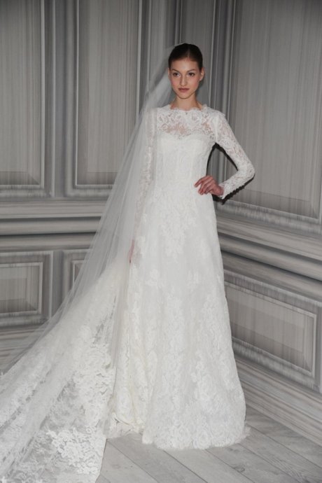 Monique Lhuillier 2012 婚紗 LookBook 高清圖片