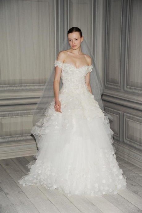 Monique Lhuillier 2012 婚紗 LookBook 高清圖片