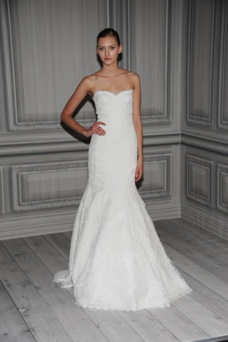 Monique Lhuillier 2012 婚紗 LookBook 高清圖片