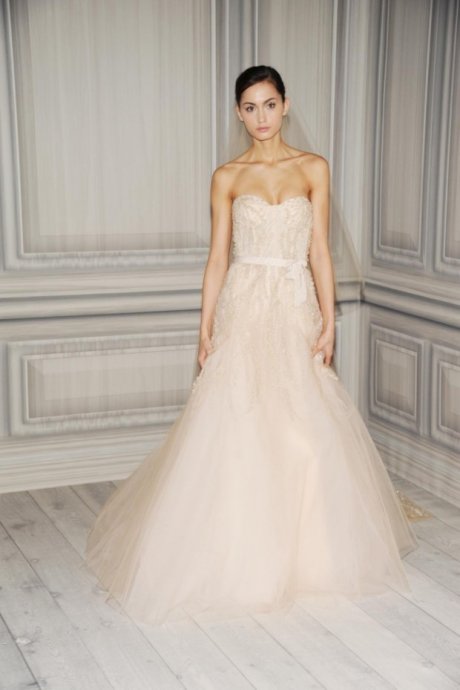 Monique Lhuillier 2012 婚紗 LookBook 高清圖片