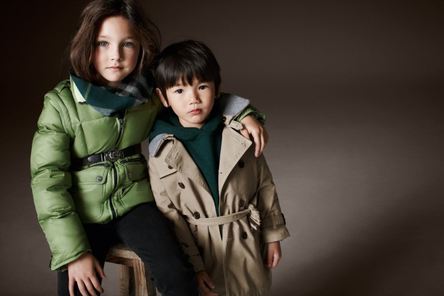 Burberry 2011秋冬 童裝廣告