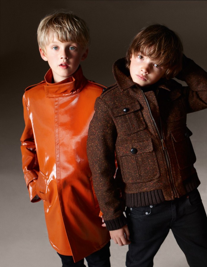 Burberry 2011秋冬 童裝廣告高清圖片