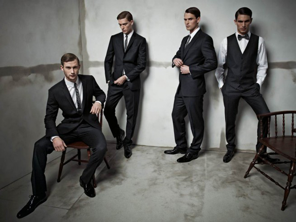 Dolce & Gabbana 秋冬紳士晚禮服廣告 高清圖片