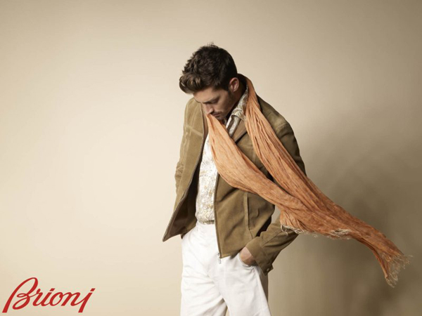 Brioni 2012春夏男裝廣告 高清圖片