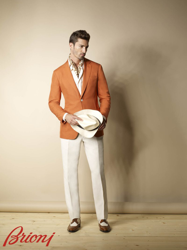 Brioni 2012春夏男裝廣告 高清圖片