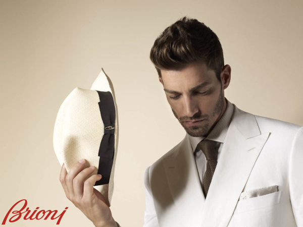 Brioni 2012春夏男裝廣告 高清圖片