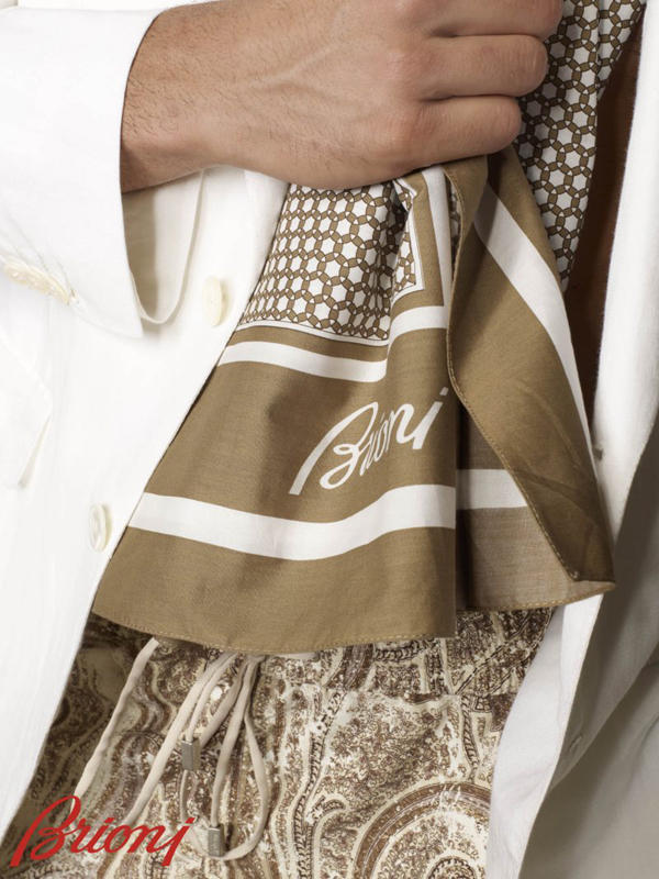 Brioni 2012春夏男裝廣告 高清圖片
