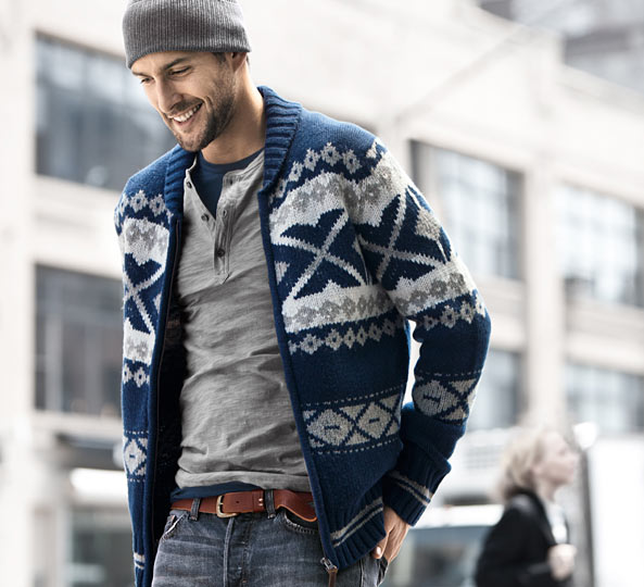 H&M Dress for fall 2011男裝廣告 高清圖片