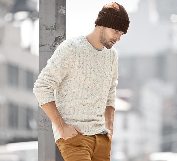 H&M Dress for fall 2011男裝廣告 高清圖片