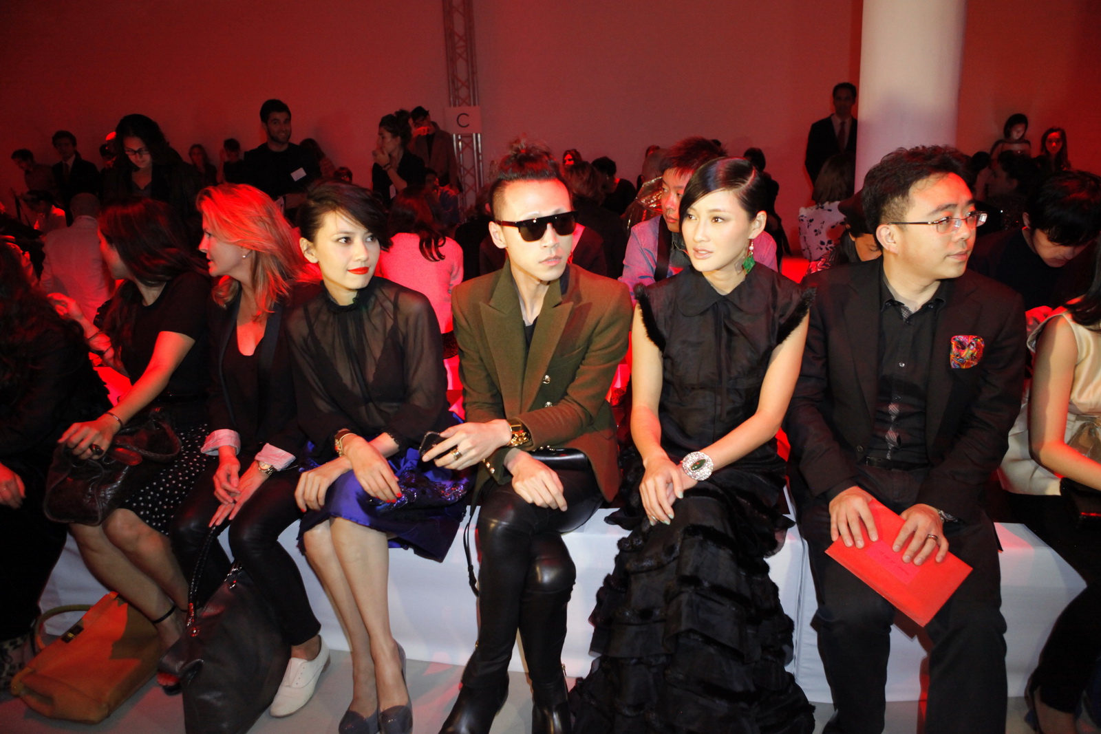 SHIATZY CHEN 2012春夏秀場前排明星