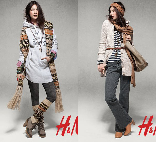 H&M Harmony & Fancy Sweats 2011 ﶬLookbook DƬ