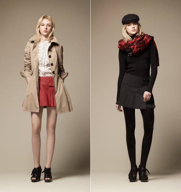 BURBERRY Blue Label 2011秋冬 LookBook