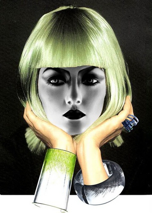 Alexis Bittar 2012 早春度假系列珠寶的Lookbook 高清圖片
