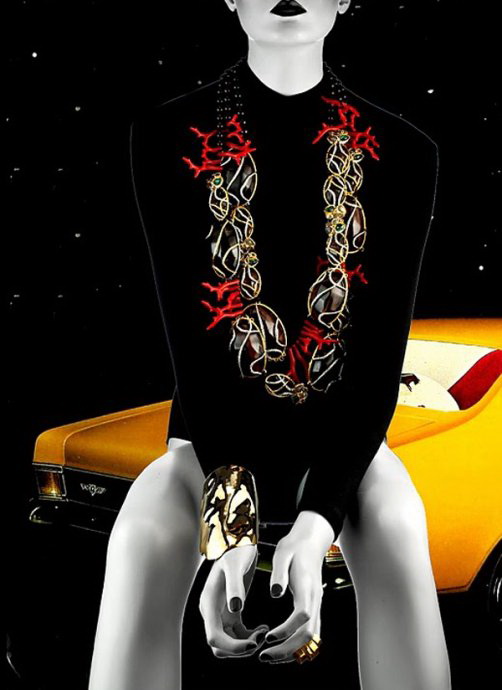 Alexis Bittar 2012 早春度假系列珠寶的Lookbook 高清圖片