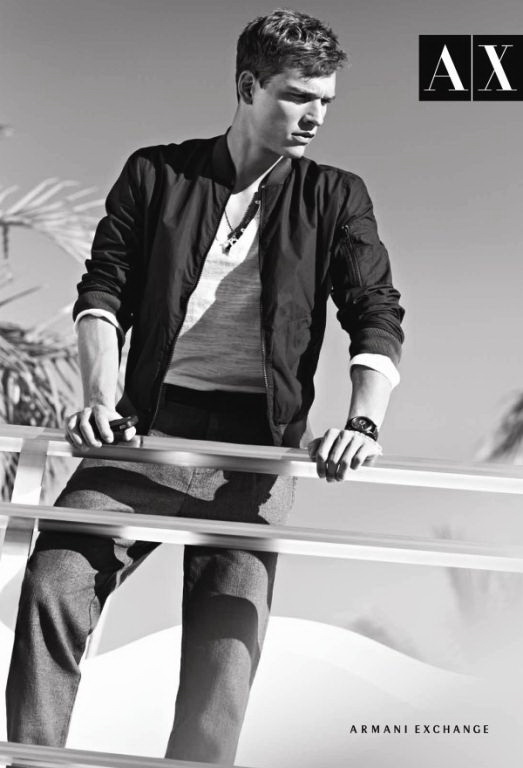 Armani Exchange 2012春季廣告高清圖片