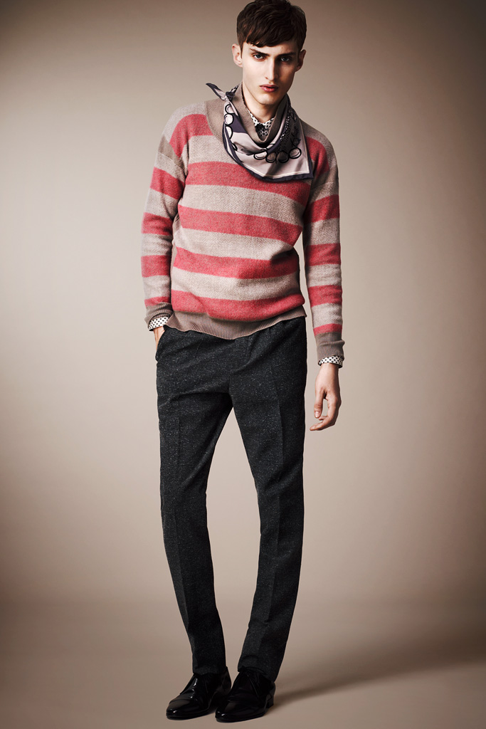 Burberry Prorsum 13紺DƬ