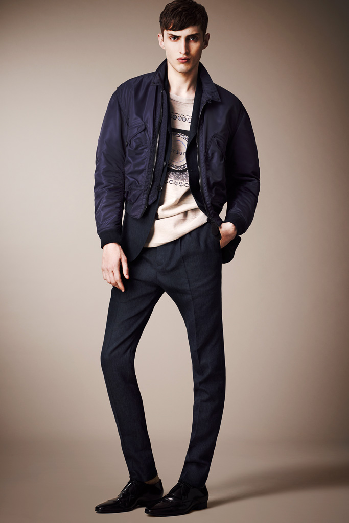 Burberry Prorsum 13紺DƬ