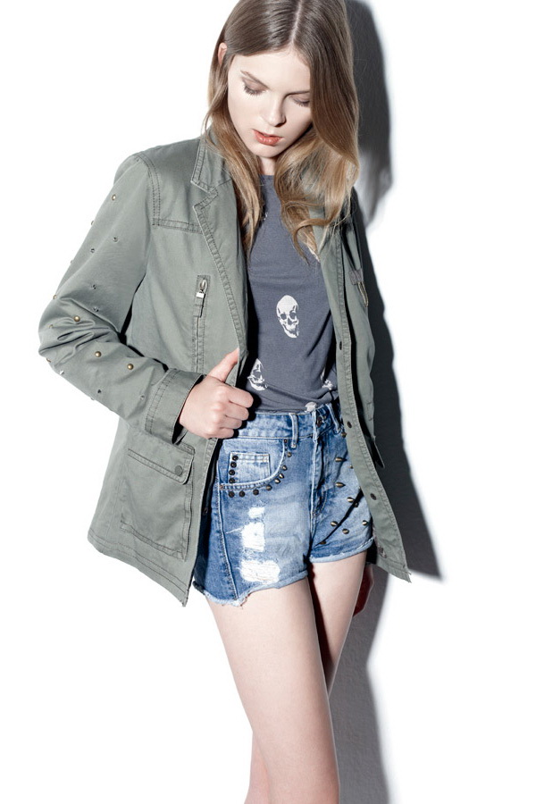 Pull & Bear  Spikes & Studs  2012궬LookbookDƬ